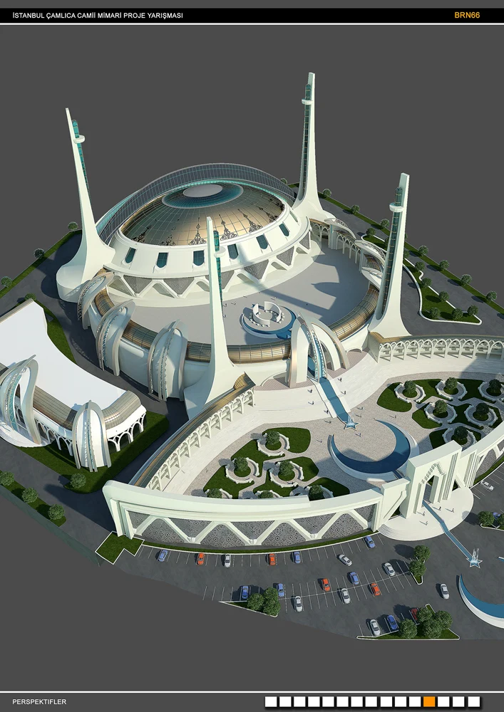 Çamlıca Mosque — Exterior 6