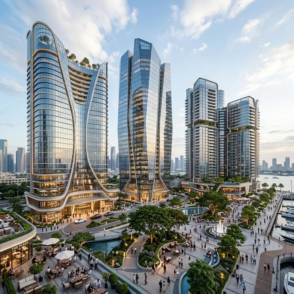 250,000 m² Mixed-Use Living Complex